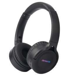 AURICULARES AIWA CON BT PLEGABLE NEGRO AW-K17 B