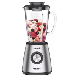 LICUADORA BLENDER BF2 GLASS JAR MET EO MOULINEX