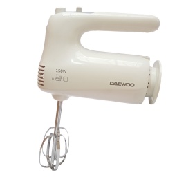 BATIDORA DE MANO DAEWOO BLANCA 5 VELOCIDADES