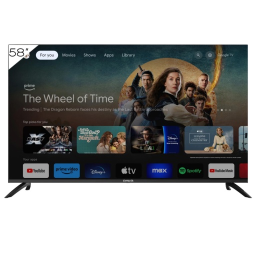 SMART TV AIWA 58" 4K  UHD AW58B4K