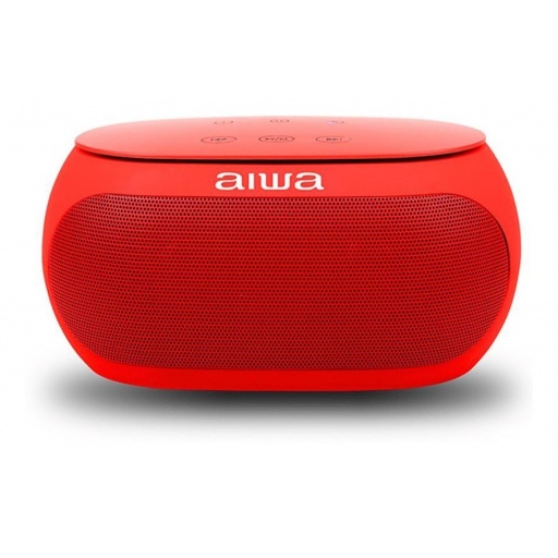 PARLANTE AIWA BLUETOOTH C/FM ROJO AW 31FM R