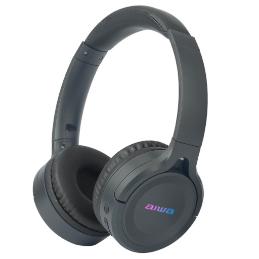 AURICULARES AIWA CON BT PLEGABLE GRIS AW-K17 G