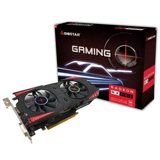 TARJETA VIDEO BIOSTAR RX560 4GB DDR5