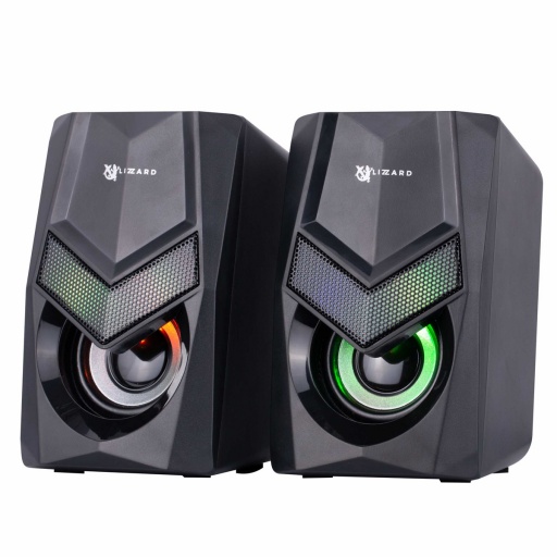 PARLANTES X-LIZZARD USB GAMER CON RGB