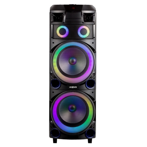 TORRE DE SONIDO PORTTIL ENXUTA 12 X2 PULG. BLUETOOTH 800 WATTS