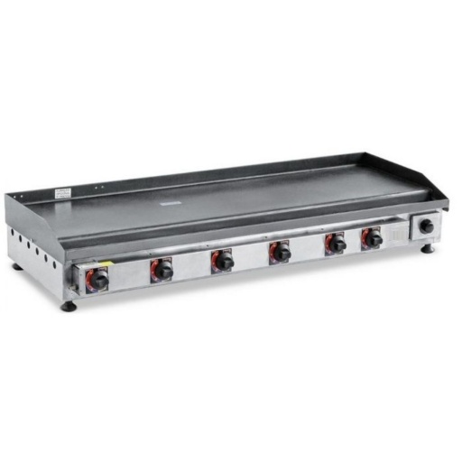 PLANCHA CHIVETERA A GAS 150X47 6 QUEMADORES COOKLAB