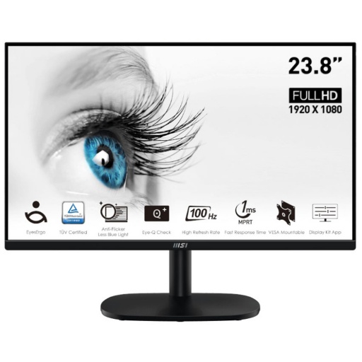 MONITOR GAMER MSI 24 PULG. FHD 100HZ 1MS