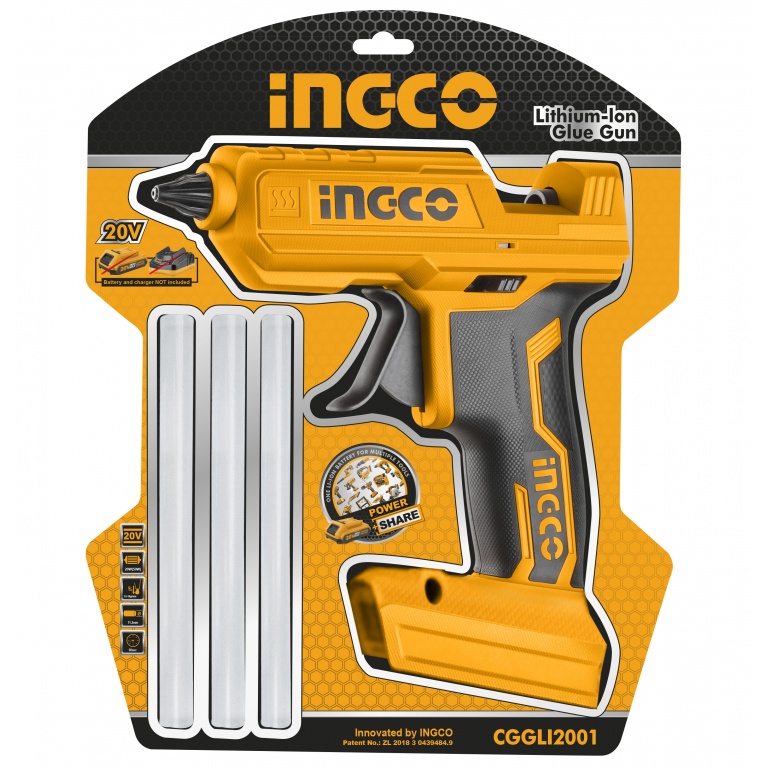 Pistola De Pintura À Bateria 20v - Ingco (kit Energy Ultra)