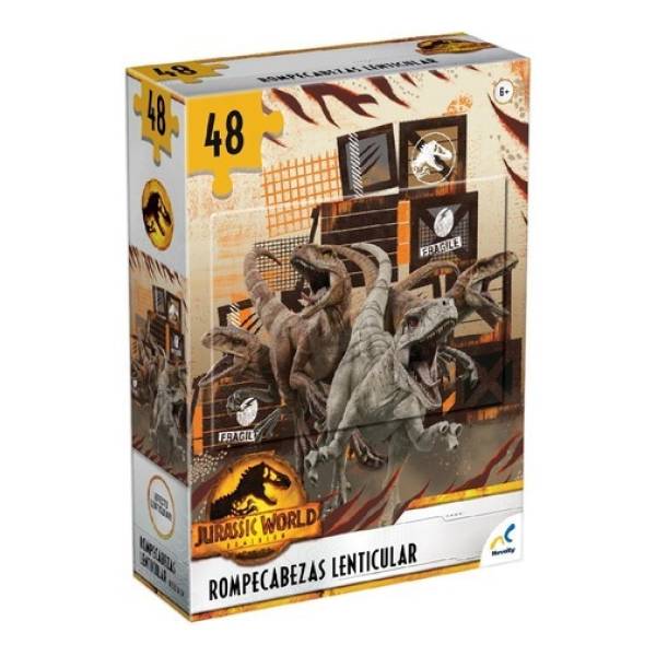 Novelty Rompecabezas Lenticular Jurassic World Dominion