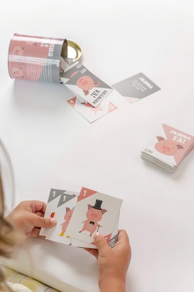 Juego Cartas Chancho Va Chau Pantallas - Imagen 3