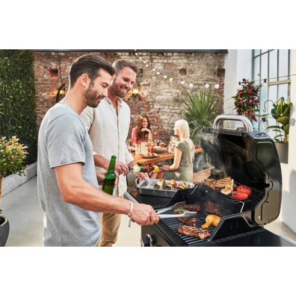 Barbacoa Char Broil 2 Quemadores Hibrida Gas Y Carbon - Imagen 4