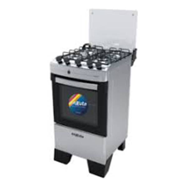 Cocina Supergas 4 H Enxuta Inox Con Termocupla Y Grill