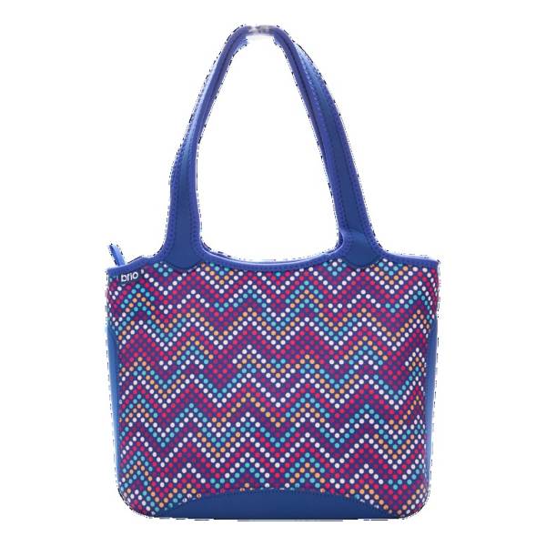 Bolso Compras Mandados Neopreno Con Cierre Brio Asa Larga