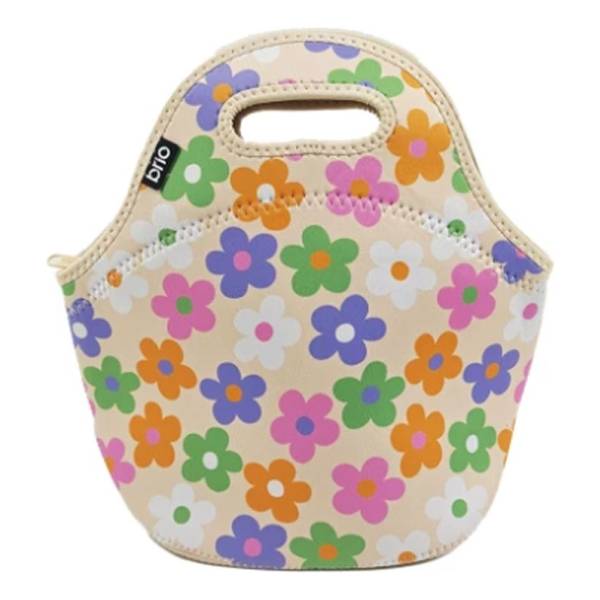 Lunchera Neopreno Brio Florcitas Colores