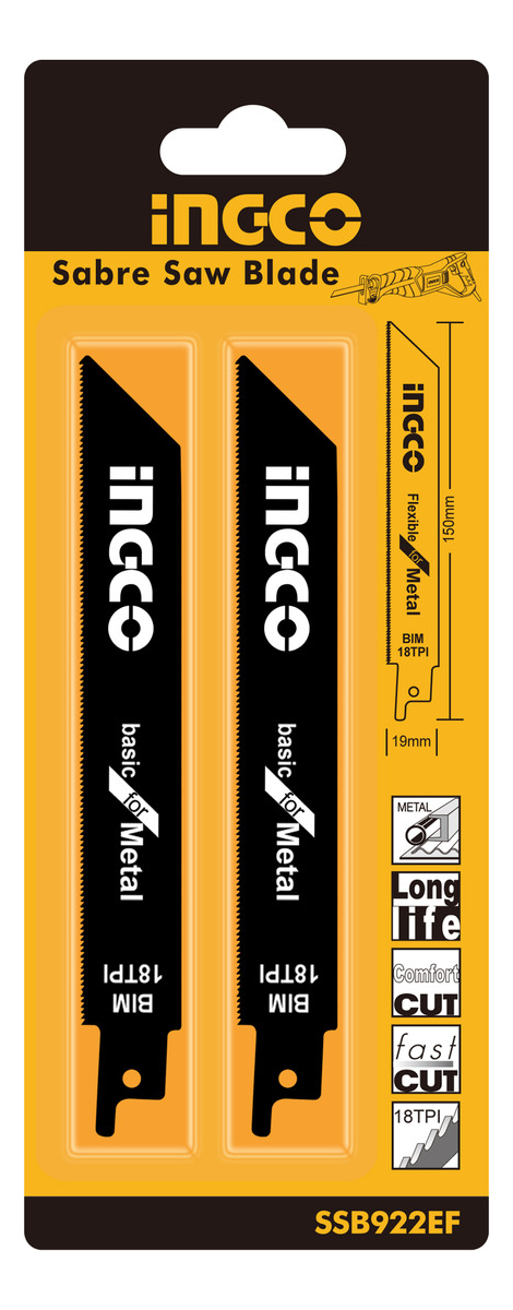 Sierras Para Sierra Sable Metal Repuesto Pack X2 Ssb922ef - Imagen 2