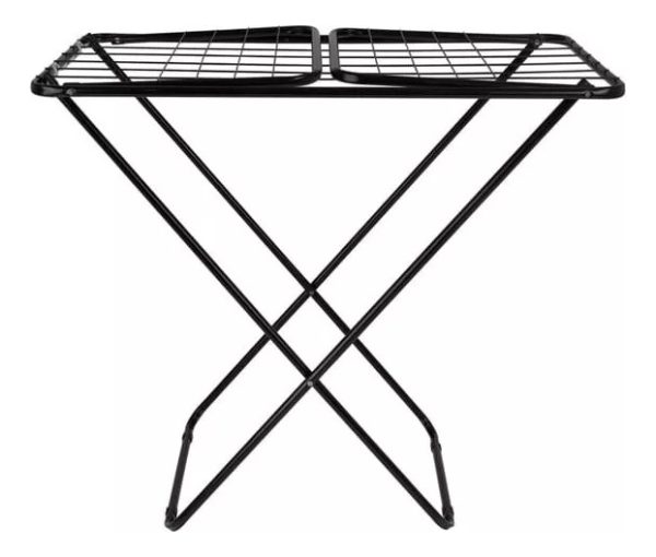 Tendedero De Piso Con Extensiones Mor Acero 8 Mts Ropa Negro - Imagen 3