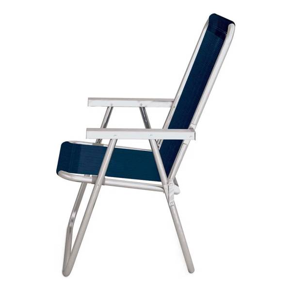 Silla Alta Conforto Sannet Aluminio Playa Jardin Mor - Imagen 2
