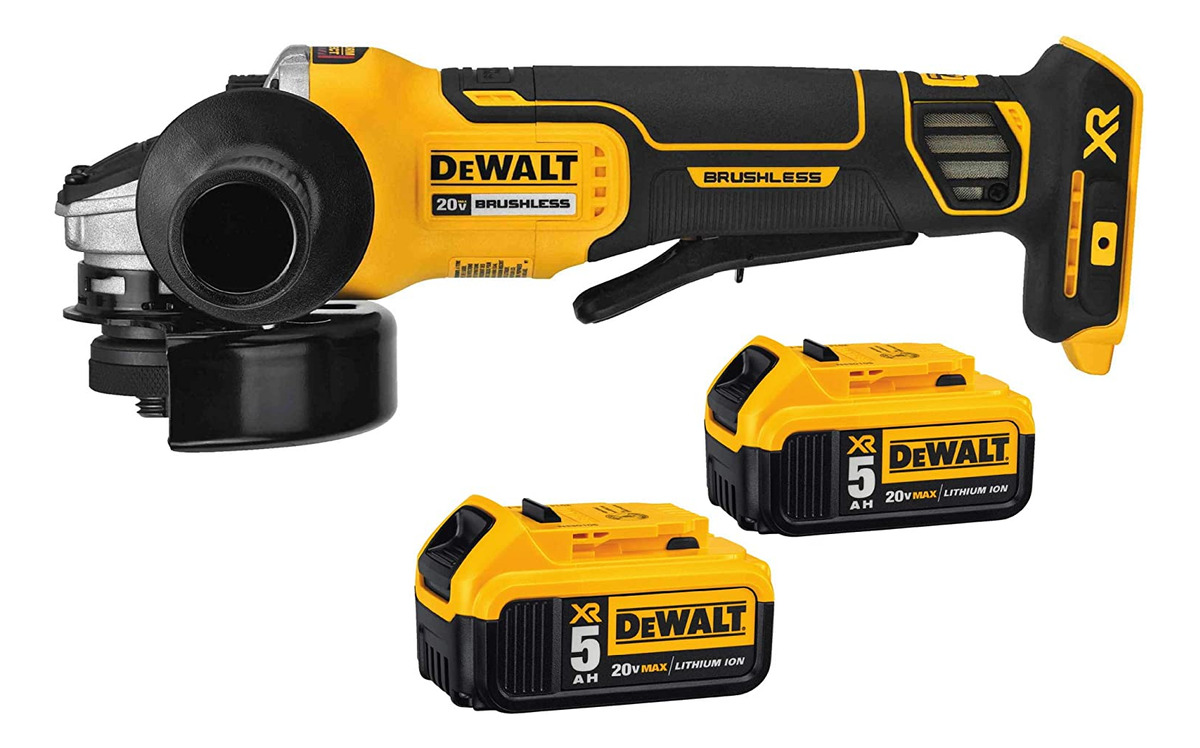 Amoladora Inalam. Dw 115mm Xr 20v 5a Litio C/bolso