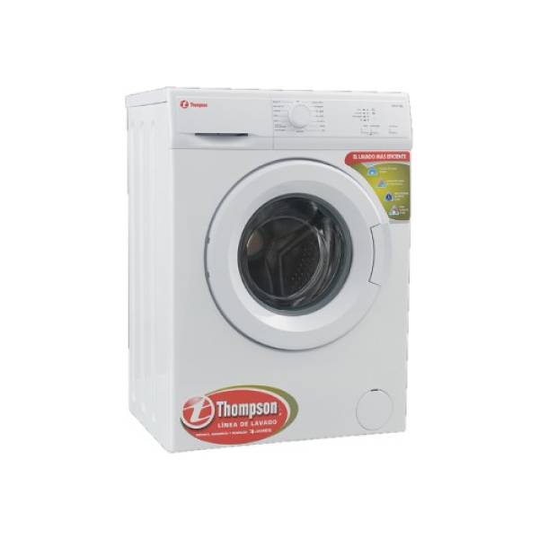 Lavarropas Carga Frontal Blanca Thompson 6kgs Lr 611 Bl