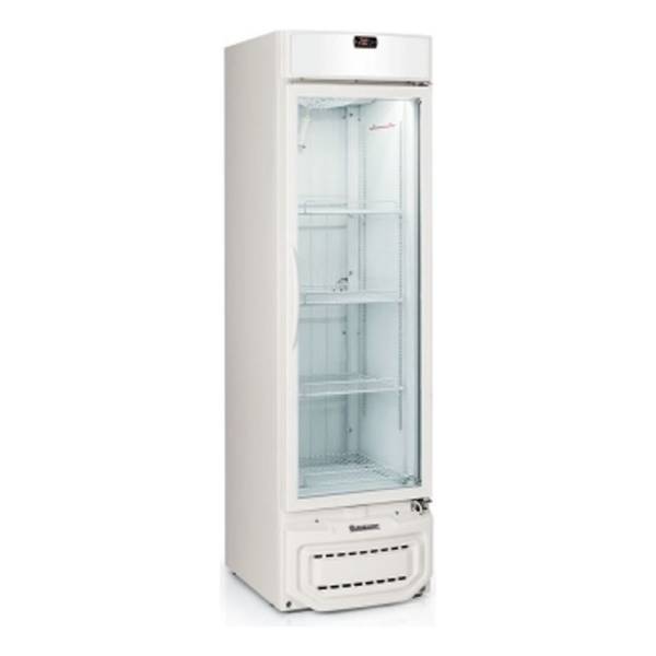 Freezer Vertical Puerta Vidrio Frio Forzado Gelopar Gldf-315