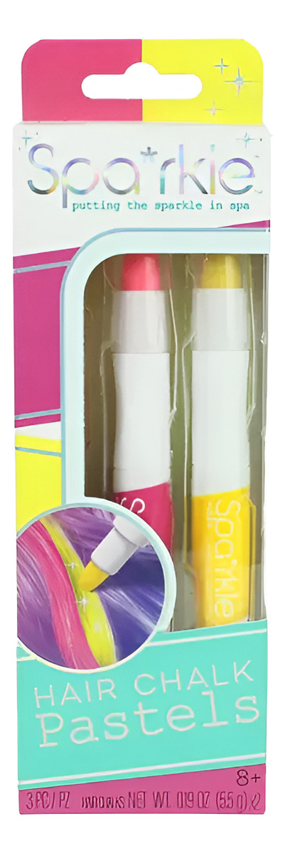 Pack 2 Tizas Para El Pelo Spa*rkle