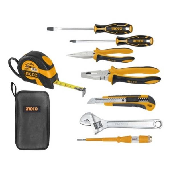 Juego Kit Set De 8 Herramietas De Mano Hkth10808