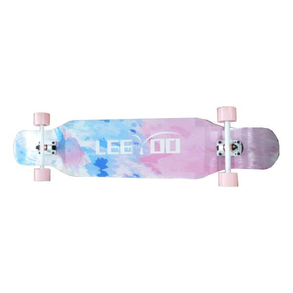 Longboard Patineta Con Ruedas Lee-00 Ff