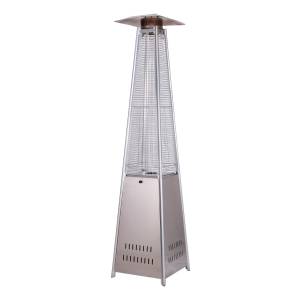 Estufa A Gas De Patio Píramide Acero Inox Xion