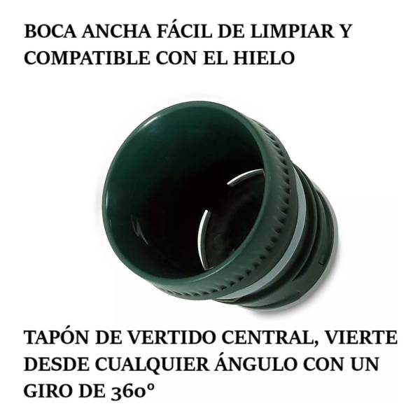 Termo Explorer 1 Lt Con Manija Tapon Cebador - Imagen 2