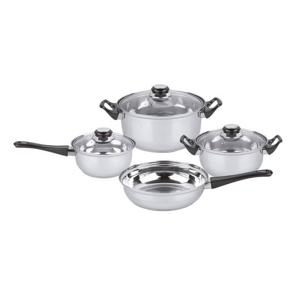 Juego Bateria De Cocina 7 Pzas Cuori Milen