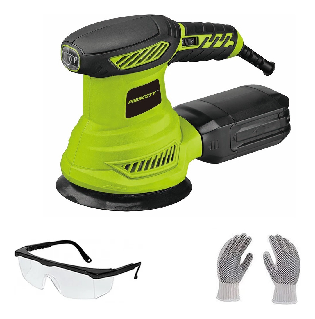 Kit Lijadora Roto Orbital Prescott 350w 125mm Regalos