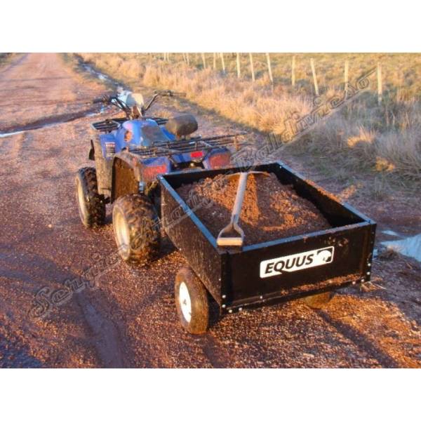 Mini Trailer Para Cuatriciclo O Tractor Volcador Equus - Imagen 2