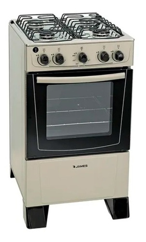 Cocina Combinada James C-205 Titanium + Envase Garrafa 13kg - Imagen 3