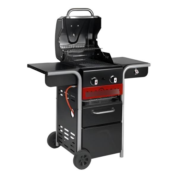Barbacoa Char Broil 2 Quemadores Hibrida Gas Y Carbon