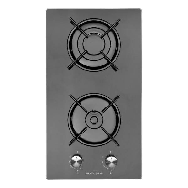 Anafe A Gas Futura Vidrio 30cm Fut-a30vg + Garrafa + Valvula - Imagen 2