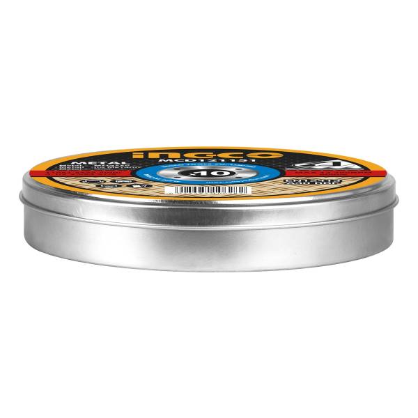 Set 10 Latas Total 100 Discos 1.2m Corte Metal Amoladora 4 1/2 - Imagen 2