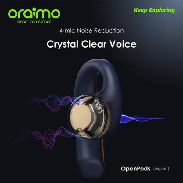 Auriculares Inalámbricos Oraimo Openpods Bt Llamadas - Imagen 8