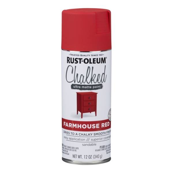 Pintura Aerosol Spray Chalked Tiza Rojo Campestre 340gr
