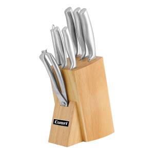 Set De Cuchillos 8 Pzas Cuori Nacar