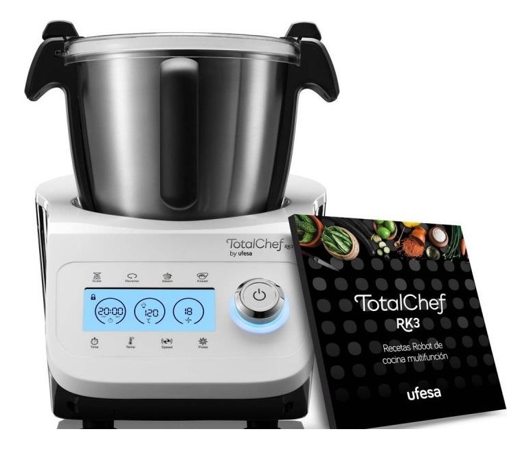 Robot De Cocina Multifuncion Ufesa Totalchef 1600w Chef-rk3