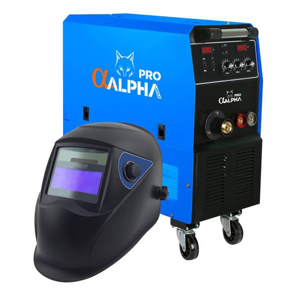 Kit Soldadora Alpha Pro Mig Elec Gas/no Gas 260a Mas Careta