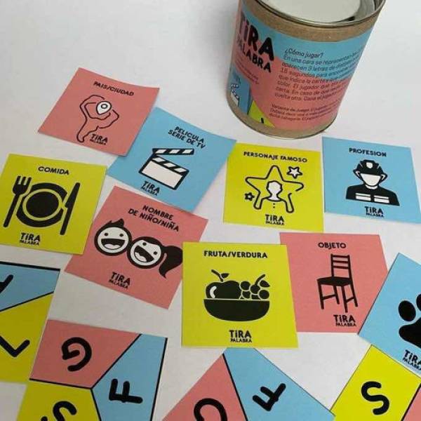 Juegos De Mesa En Lata Tira Palabra Chau Pantallas - Imagen 4