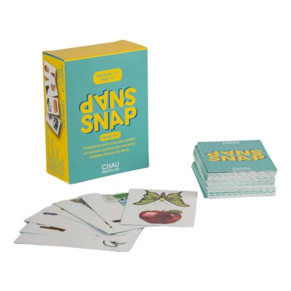 Juego De Mesa Snap Snap Cartas. - Chau Pantallas - Imagen 4