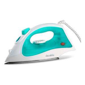 Plancha A Vapor Decakila 1400w Keen019v Color Blanco