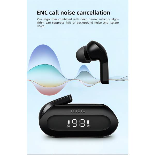 Auriculares Inalámbricos Mibro Xpej006 Bt Llamadas Bk - Imagen 2