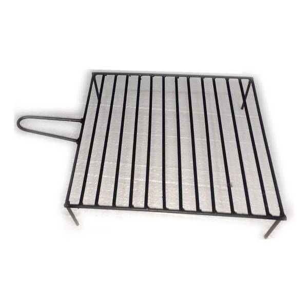 Parrilla 50x30 Para Estufa A Leña Asado Parrillero