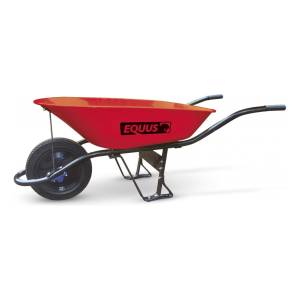 Carretilla Equus 75l Reforzada Rueda Solida 150 Kg