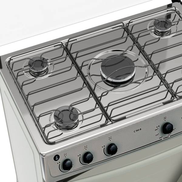 Cocinas James 5 Hornallas C150 Titanium + Envase Garrafa 13k - Imagen 6