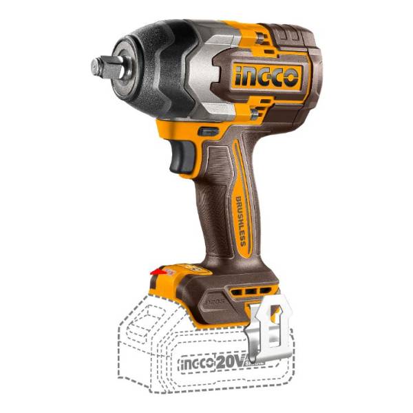 Llave De Impacto 850nm 20v P20s C 2bat Carg Y Valija