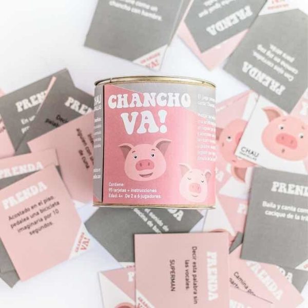 Juego Cartas Chancho Va Chau Pantallas - Imagen 5